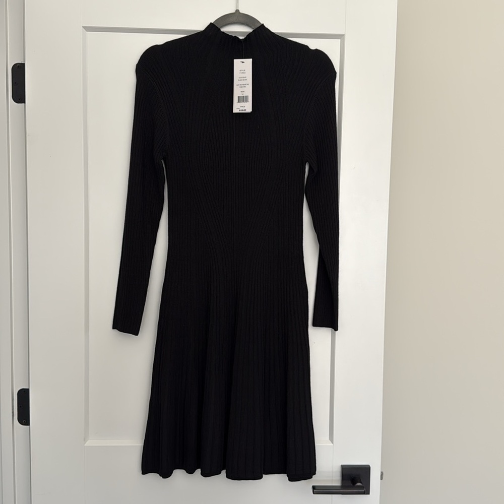 NWT French Connection fit and flare ribbed dress​​​​ - Picture 2 of 5